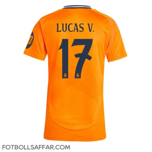 Real Madrid Lucas Vazquez #17 Bortatröja Dam 2024-25 Kortärmad